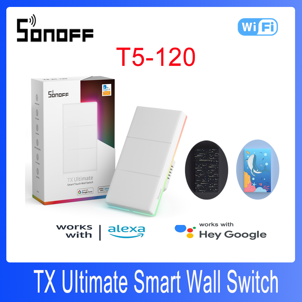 Sonoff - Sonoff Tx Uitimate 120Type Slimme Wandschakelaar