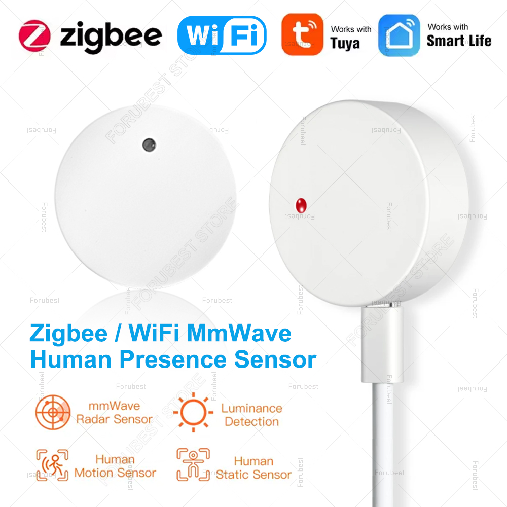 Home Assistant Tuya - ZigBee Wifi MmWave Menselijke aanwezigheid Bewegingssensor