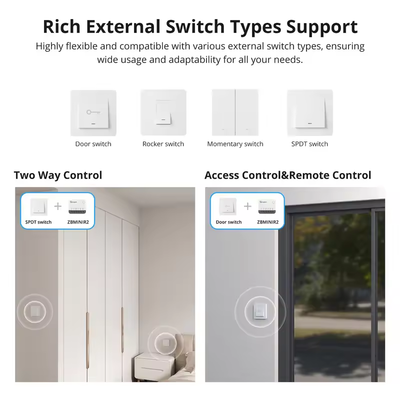 SONOFF ZBminir2 Zigbee Mini Sm - Sonoff recensie en prijs