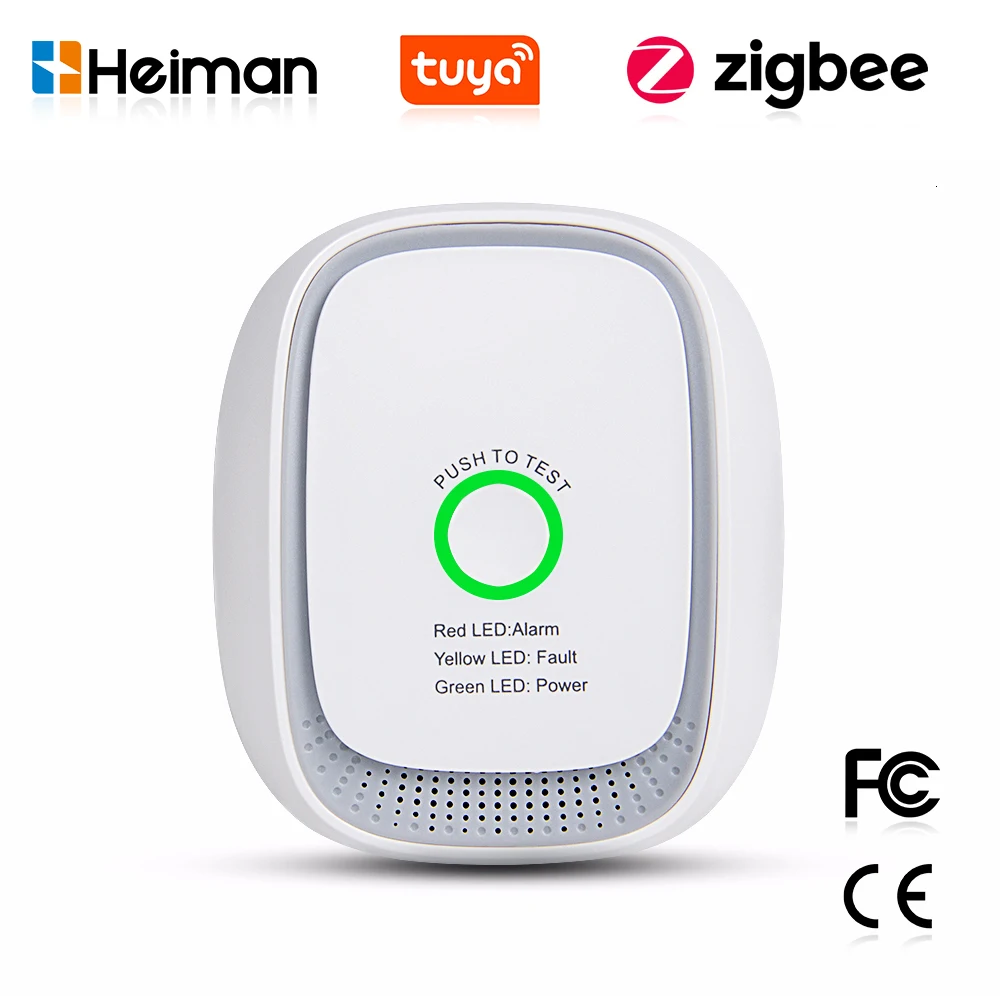 HEIMAN Zigbee Tuya Brandbaar G - Tuya Smart recensie en prijs