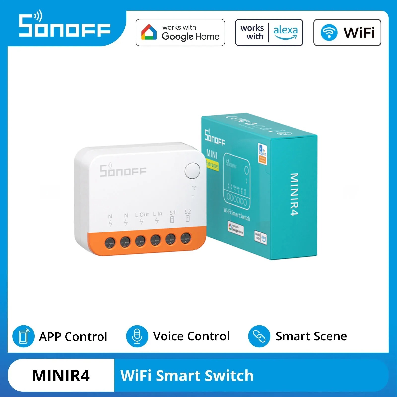 Sonoff Mini R4 Extreme, Sonoff - Sonoff Mini R4 recensie en prijs