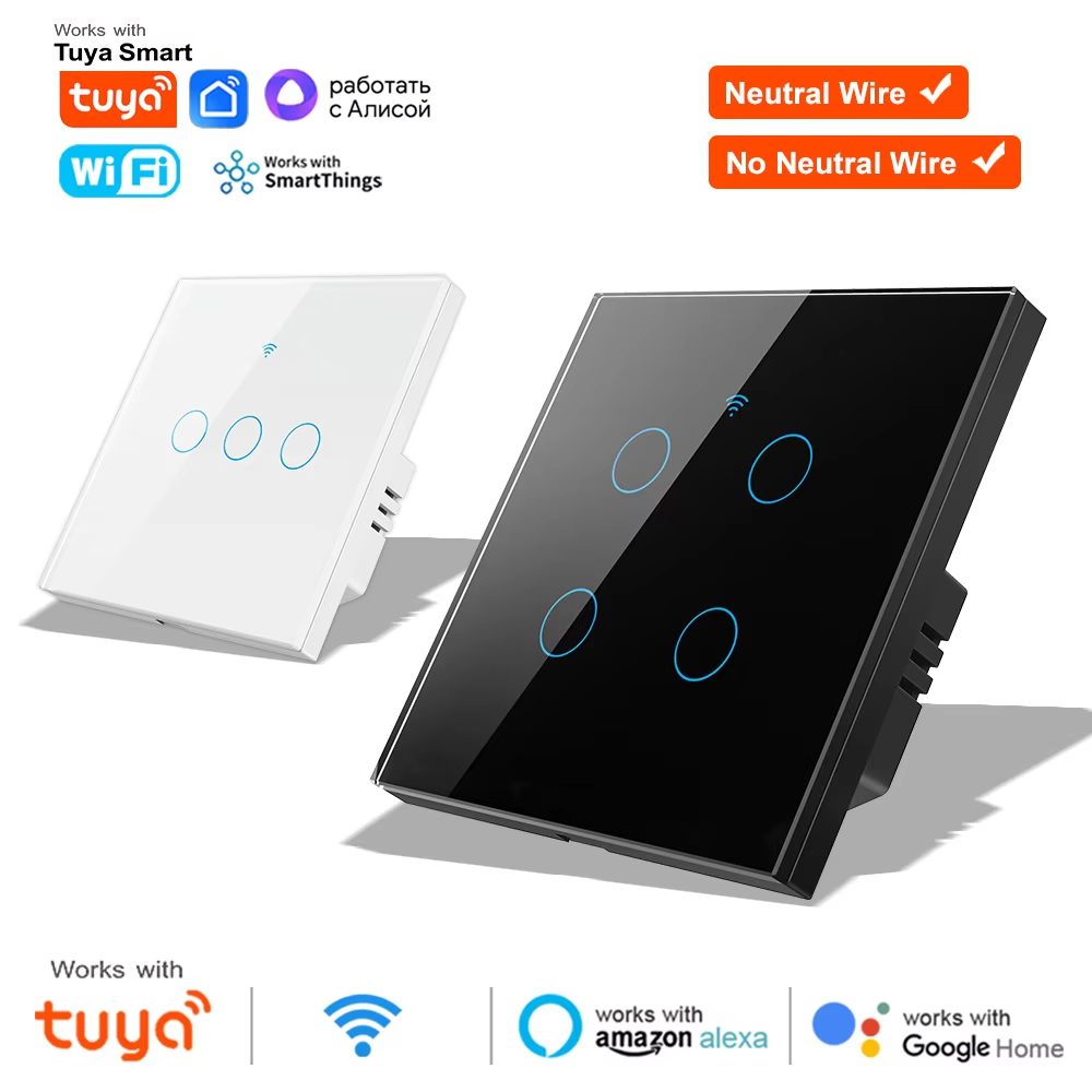 WiFi RF 433MHz Touch Wandlamp  - Smart Relay Tuya recensie en prijs