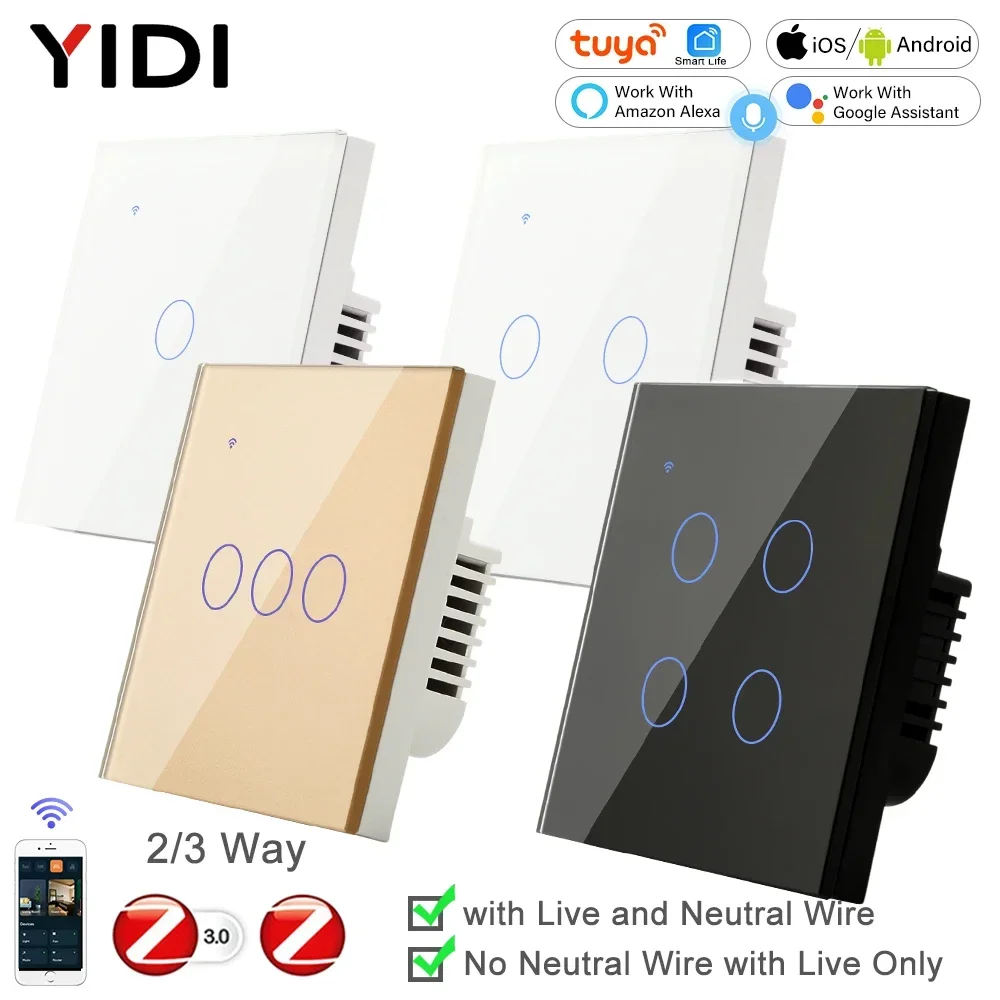 Zigbee 1 2 3 4 Gang Met Geen N - Tuya 4 Channel recensie en prijs