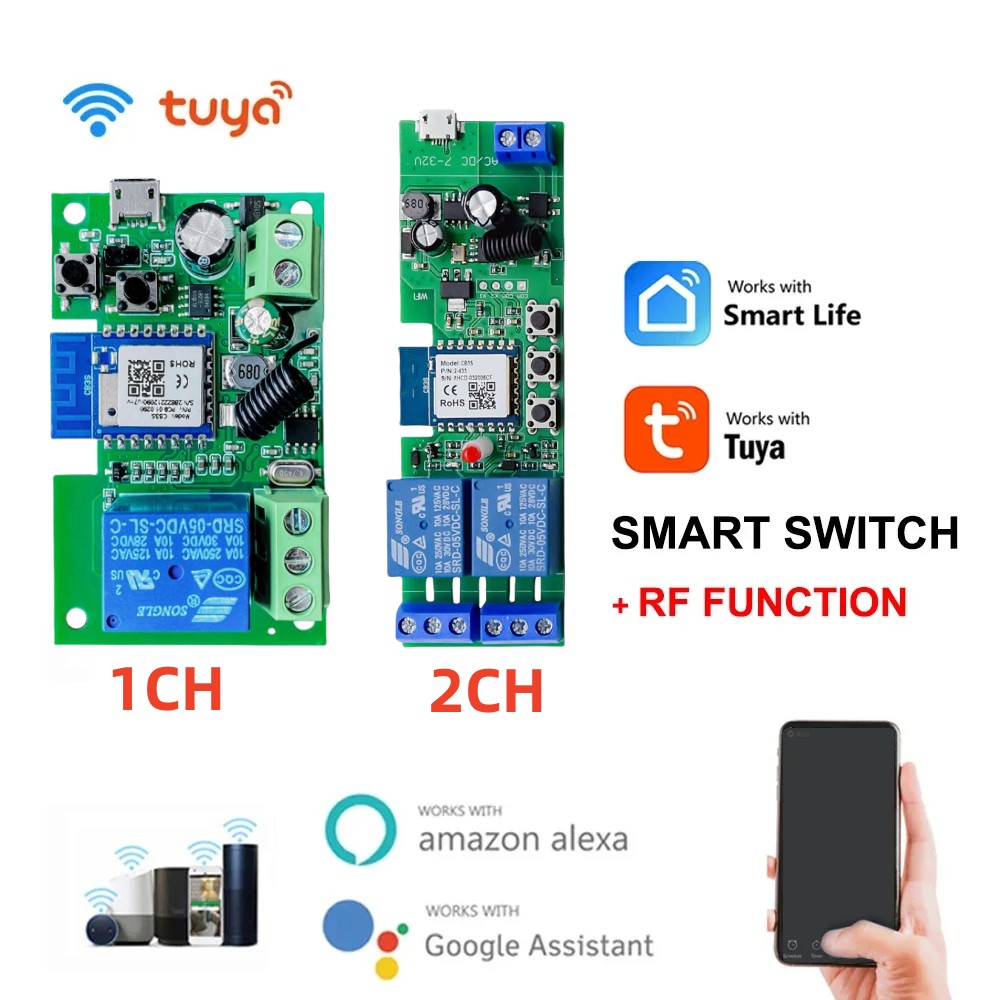 Alexa Smart Switch Tuya Smart  - Tuya 4 Channel recensie en prijs