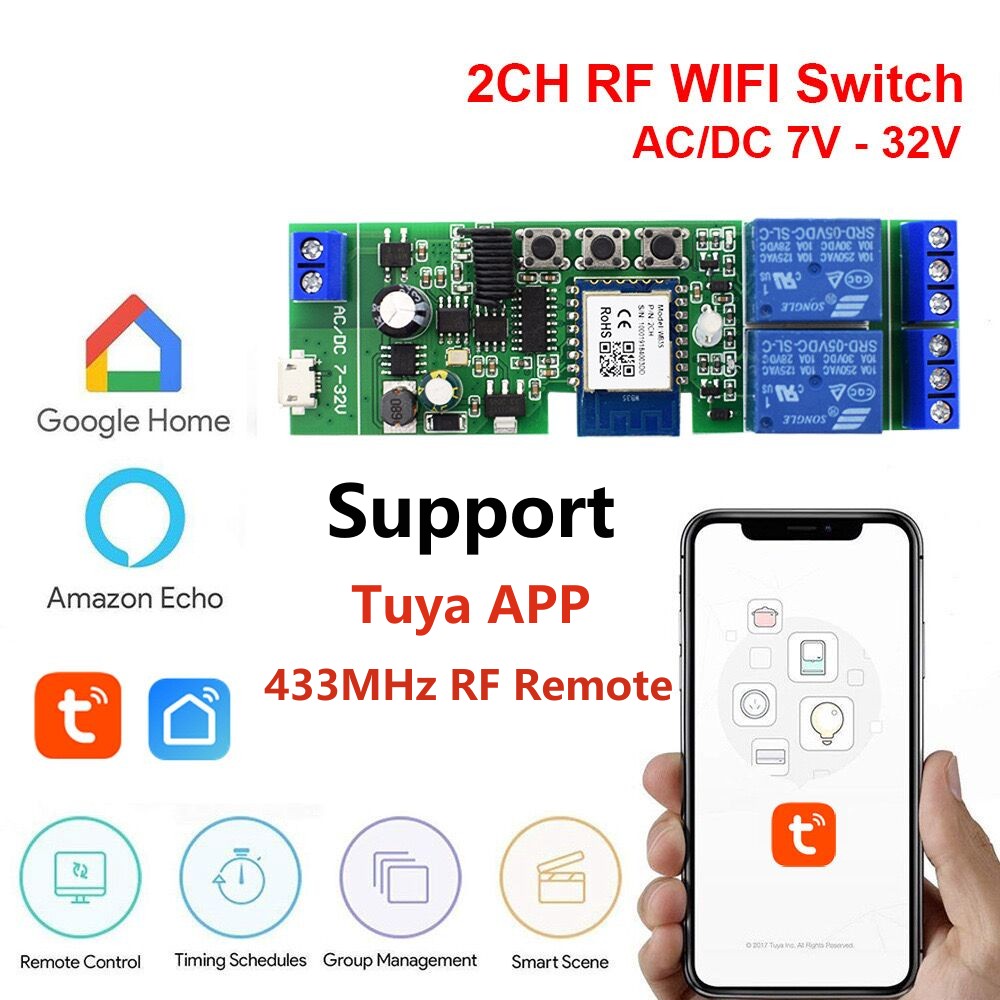 Alexa Smart Switch Tuya Smart  - Tuya 4 Channel recensie en prijs