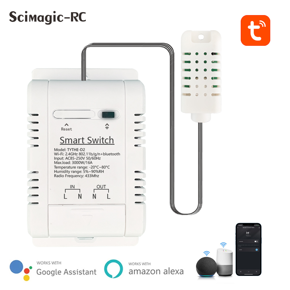 Tuya Wifi Slimme Temperatuur V - Tuya 4 Channel recensie en prijs