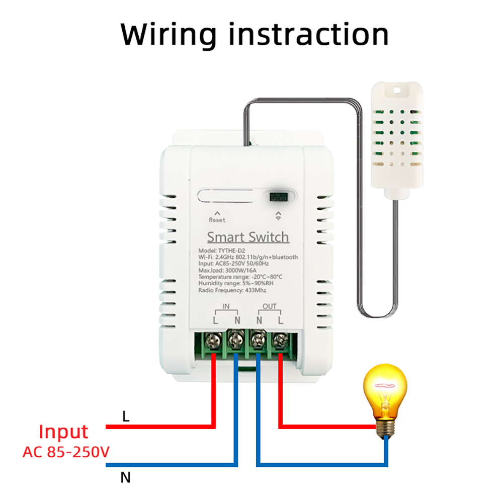 Tuya Wifi Slimme Temperatuur V - Tuya 4 Channel recensie en prijs