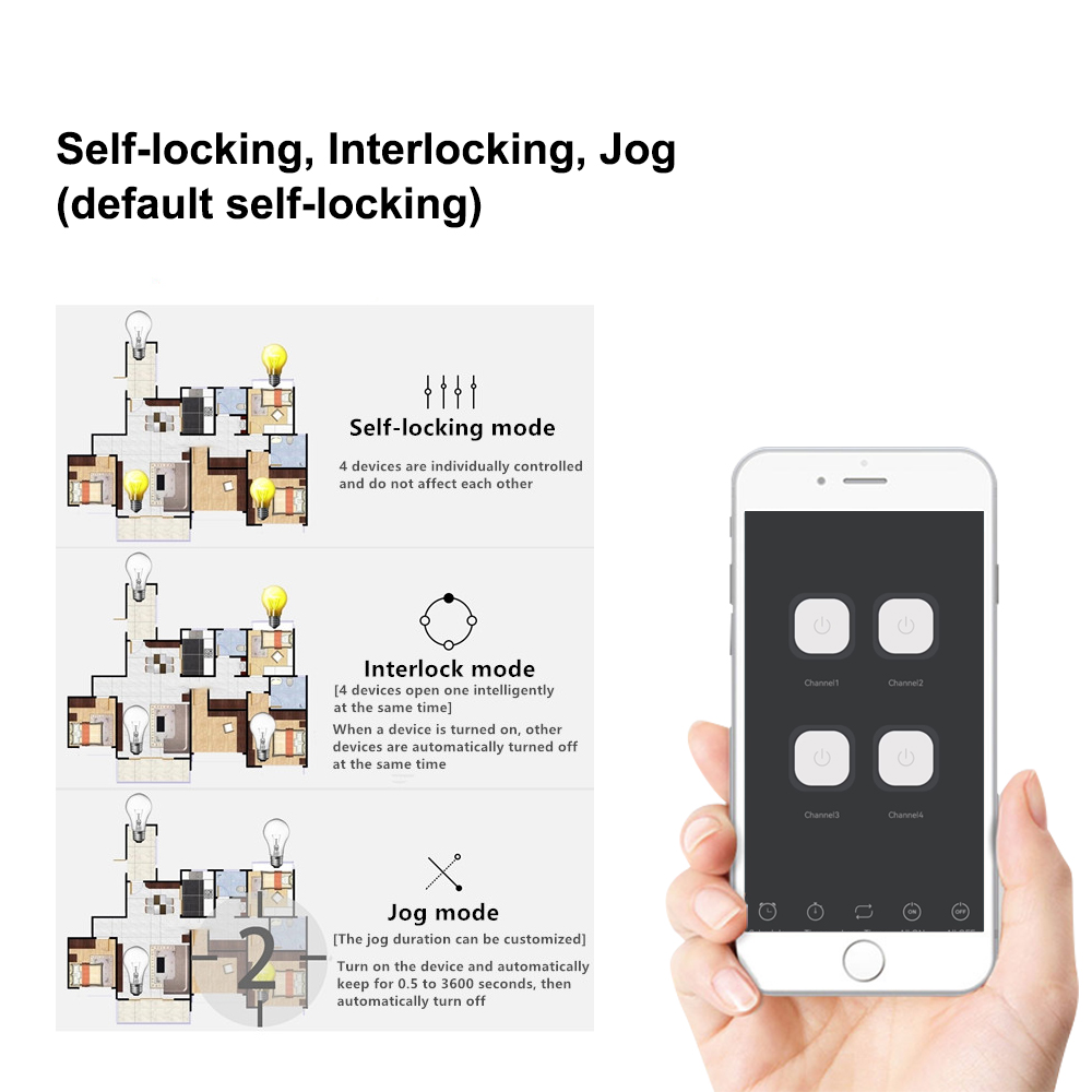 1/4 Kanaals Smart Relay Board  - Tuya 4 Channel recensie en prijs