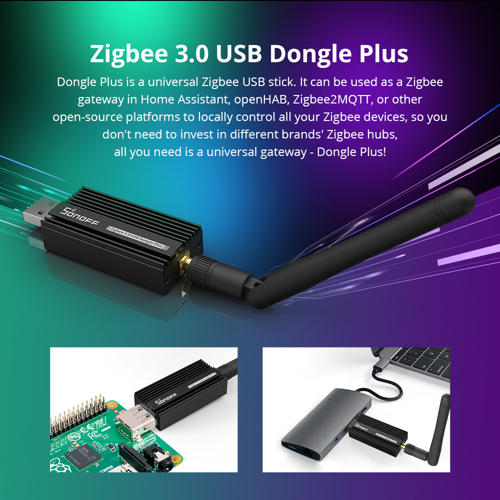 SONOFF Zigbee 3.0 USB Dongle P - Sonoff recensie en prijs