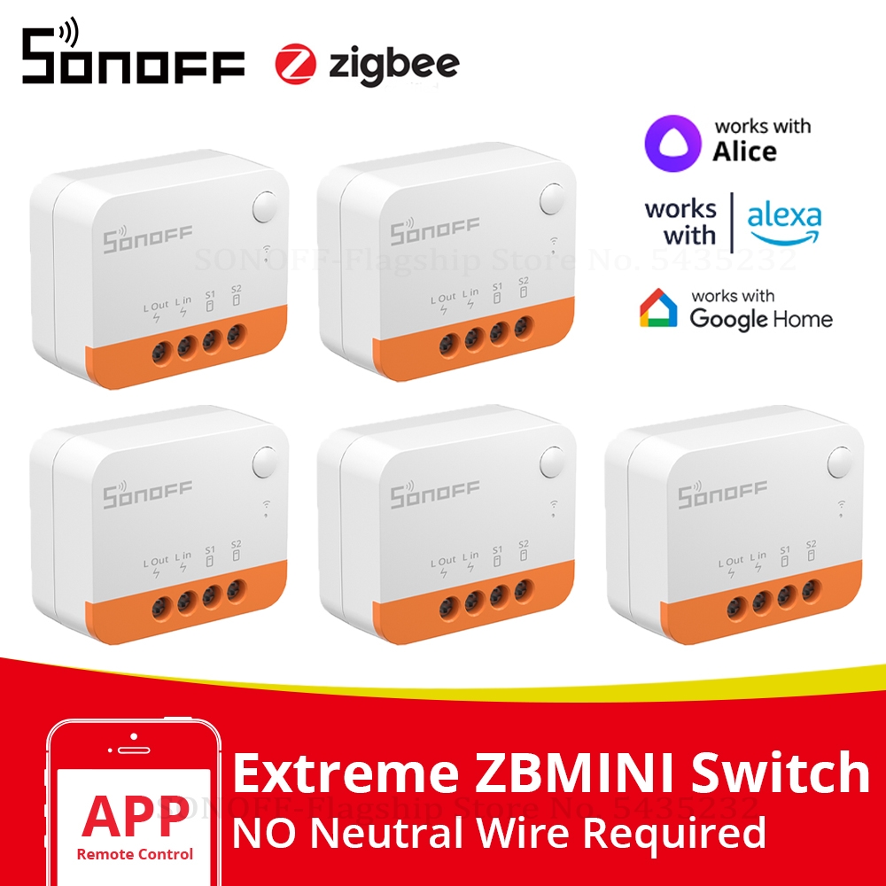 1/3/5Pcs Itead Sonoff ZBMINI-L - Sonoff Mini R4 recensie en prijs