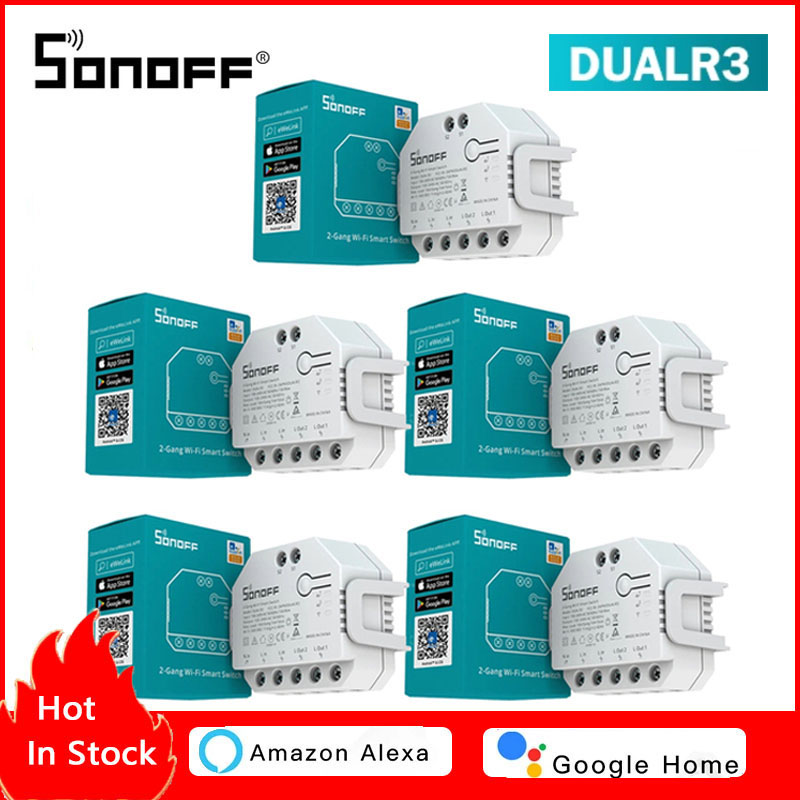 SONOFF DUAL R3 2-voudige slimm - Sonoff recensie en prijs