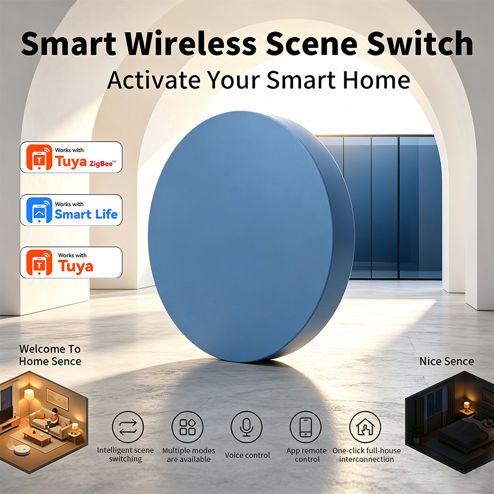 Zigbee Smart Scene Drukknop Co - Home Assistant Tuya recensie en prijs