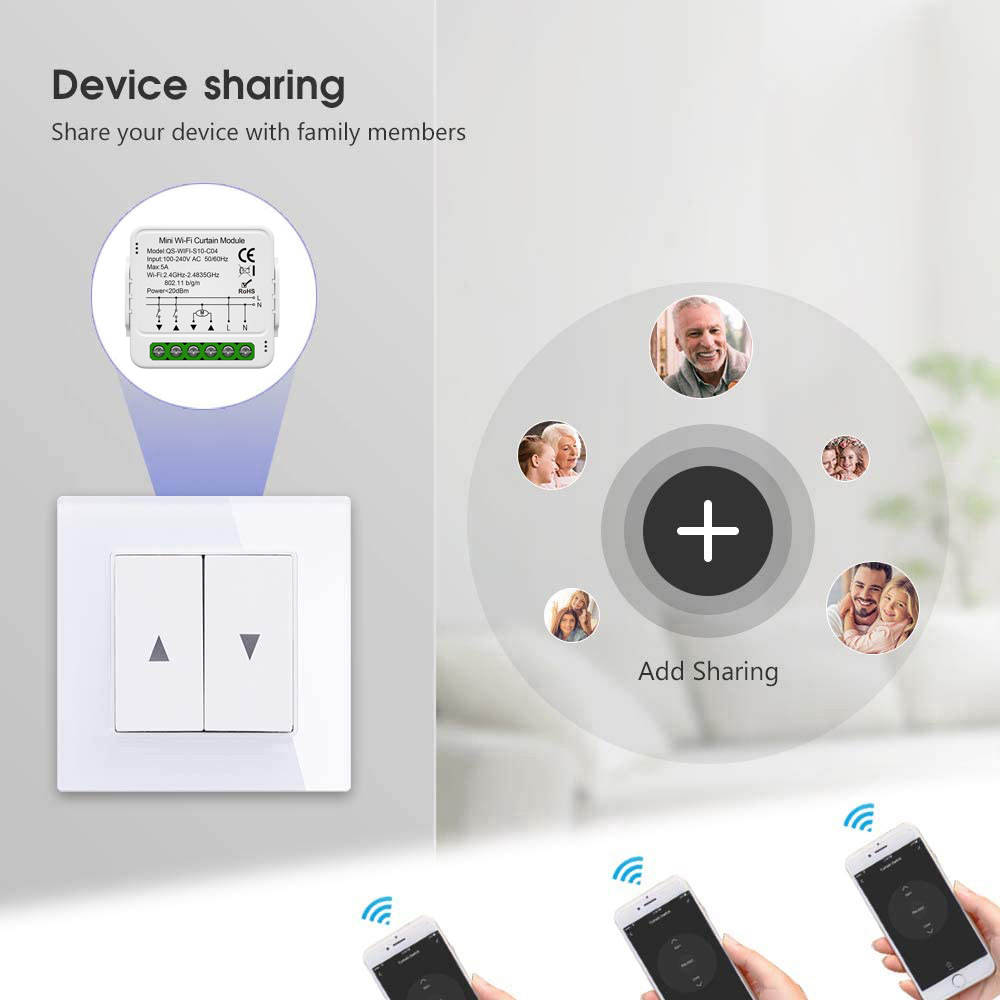 Tuya WiFi Zigbee Smart Gordijn - Tuya 4 Channel recensie en prijs