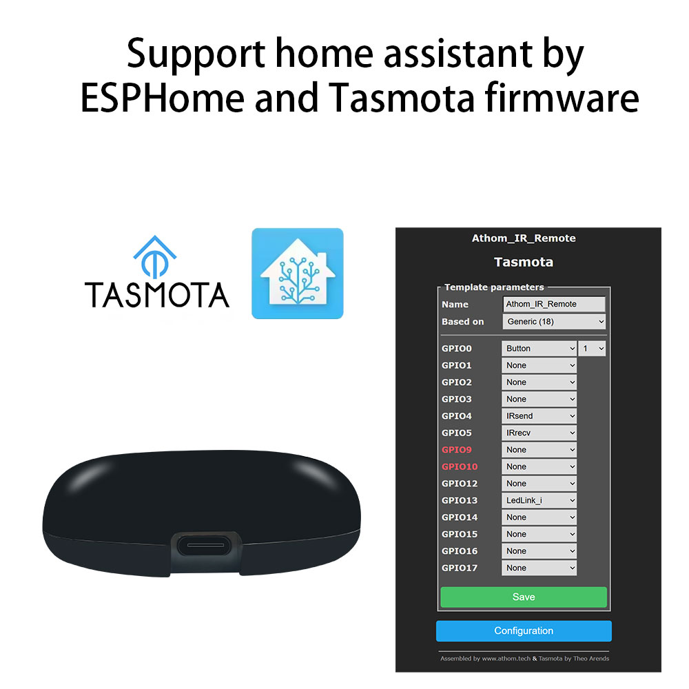 Tasmota MQTT IR-afstandsbedien - Tasmota recensie en prijs